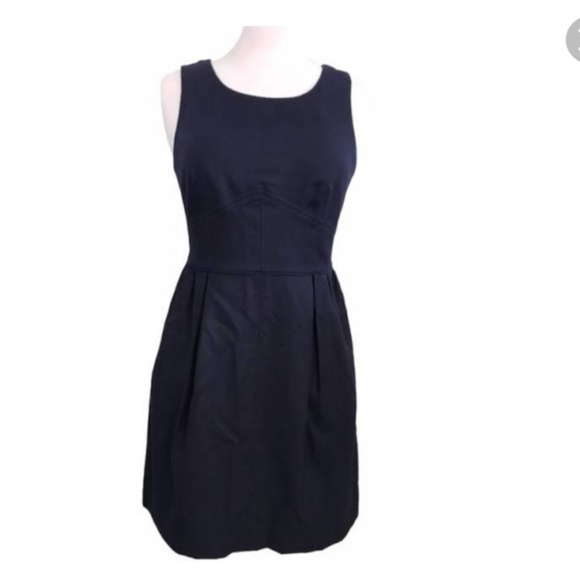 J. Crew Factory Dresses & Skirts - J. Crew Factory Pleated Shift Dress Wool Navy J. Crew Factory Dresses & Skirts - J. Crew Factory Pleated Shift Dress Wool Navy
